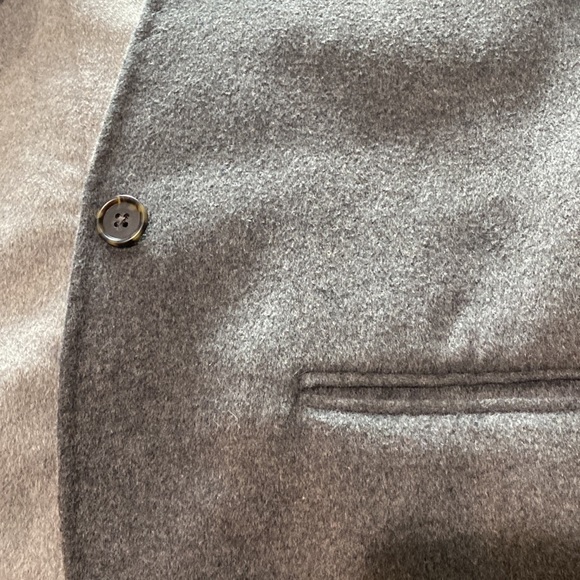 Women's J.Crew Leighton Blazer Jacket Double Faced Wool Size 2 Charcoal BJ930 - Picture 9 of 10